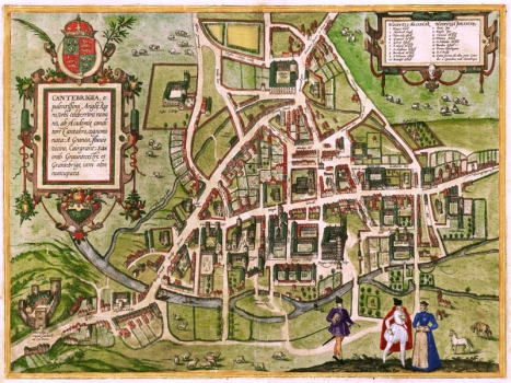 Cambridge 1575 Braun en Hogenberg